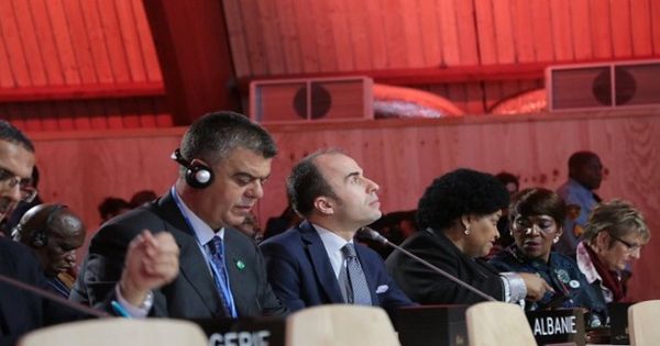 Ministri i Mjedisit Z. Lefter Koka merr pjesë në Konferencën e Klimës COP21 në Paris