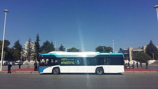 Vjen ne Tirane autobusi i pare elektrik